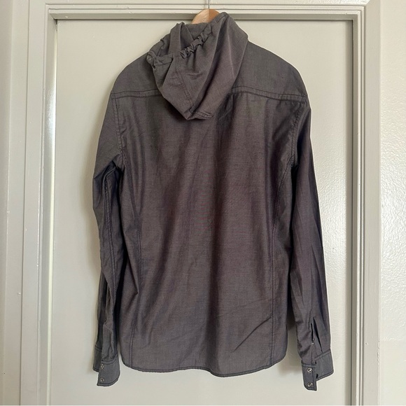 Men’s Dime Grey Light-Weight Skateboard Jacket/Shirt - Picture 3 of 6